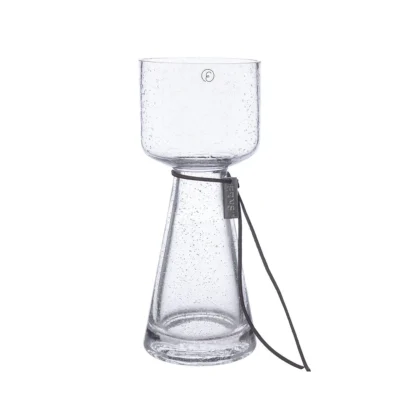 Lökvas d8 h20 bubbligt glas