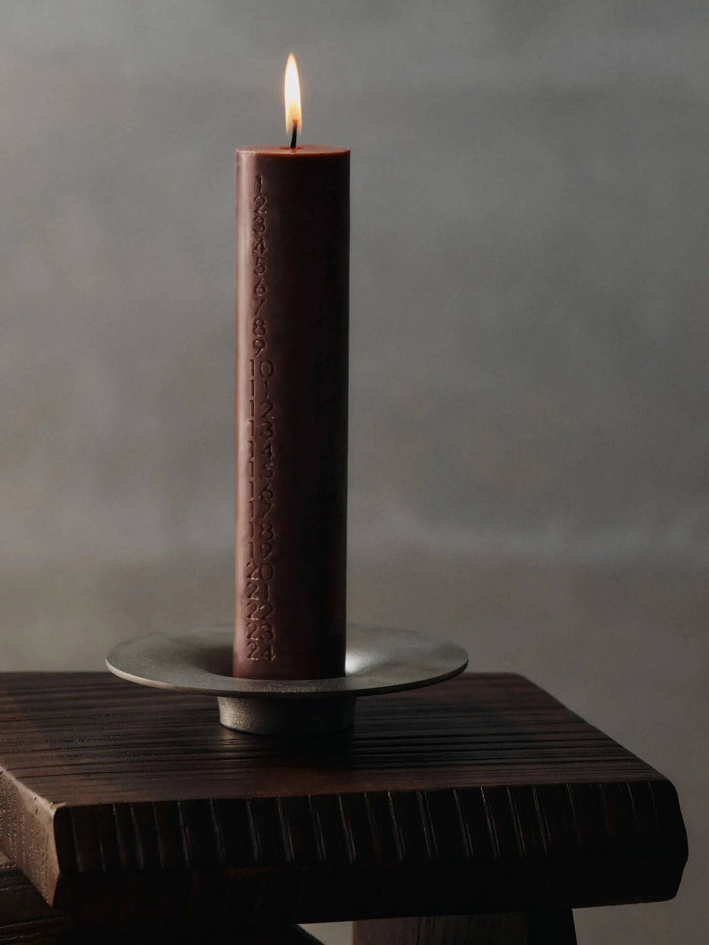 Mura Advent Candle - Dark Grape1