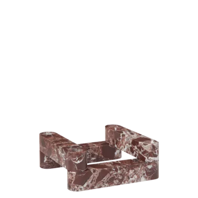 Newel Modular Candle Holder Rosso