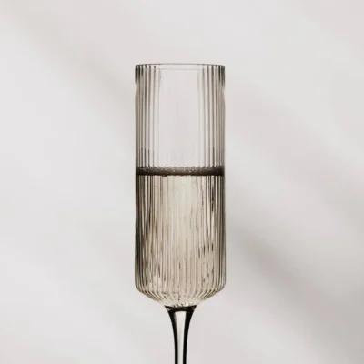 Ripple Champagne Flutes – Set of 2