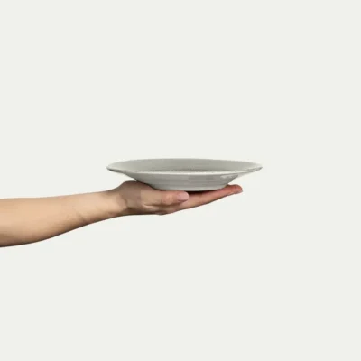 Basic Tallrik 21 cm Grå