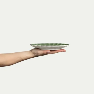Oyster Tallrik 20 cm Forest Green