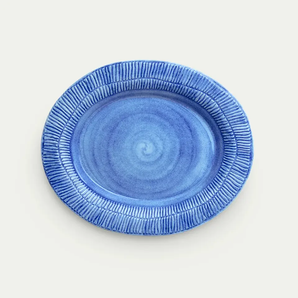 stripes fat ljuysblå