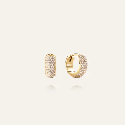 Amour Hoops Gold Small