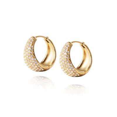 Treasure Hoops Gold Large