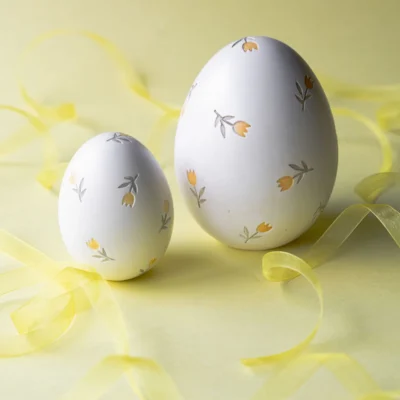 Dekoration Ägg Med Tulpaner h11