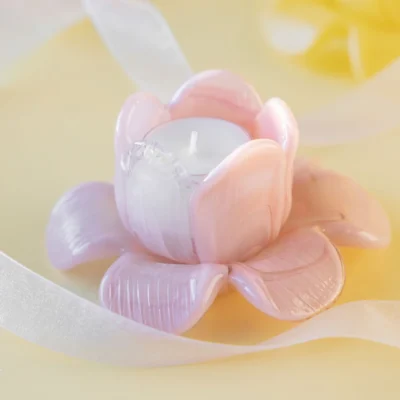 Ljushållare Blomma Rosa