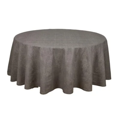 Rund duk grå Ø180 cm