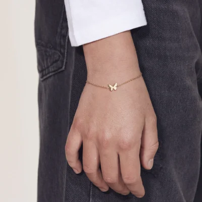 Papillon Bracelet Kids Gold