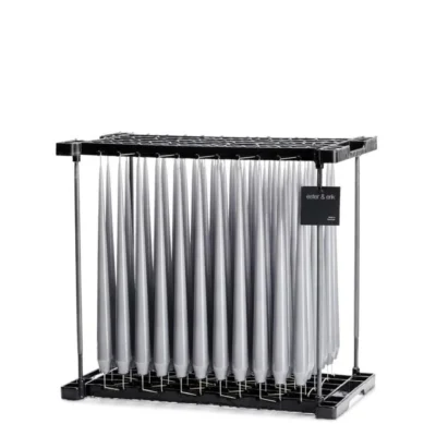 Ljus 32 cm Concrete Lackat