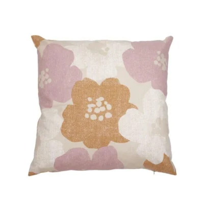 Lotta Kuddfodral Rosa 48×48 cm