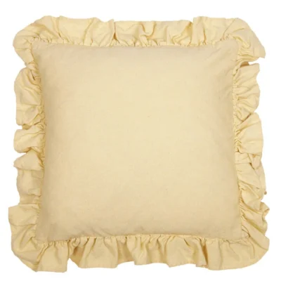 Vide Kuddfodral Ljusgul 45×45 cm