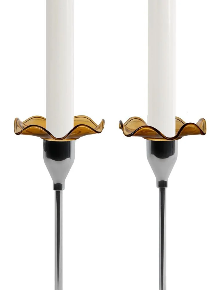 Viva ljusmanchett brun