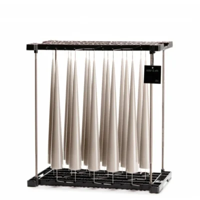 Konljus 37 cm Linen Grey Lackat