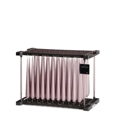 Ljus 24 cm Soft Rose Matt