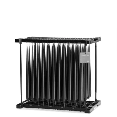 Ljus 32 cm Raw Black Matt