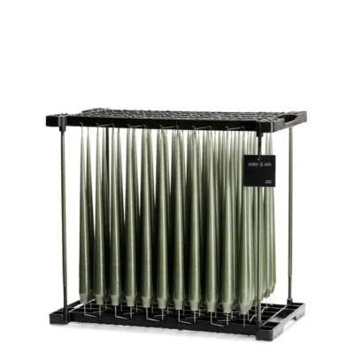 Ljus 32 cm Green Soil Lackat