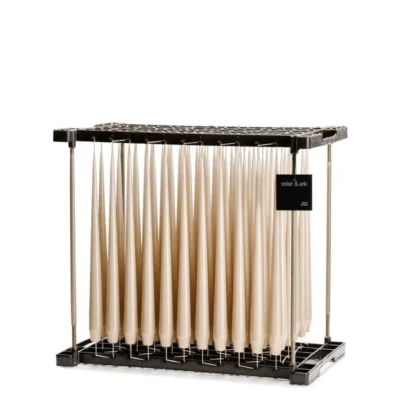 Ljus 32 cm Ice Latte Lackat