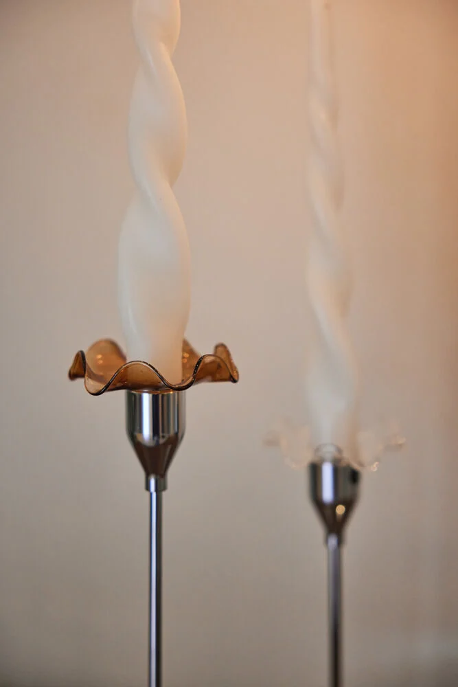 viva ljusmanchett Brun 1