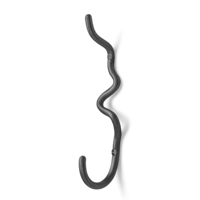 Curvature Hook Black Brass