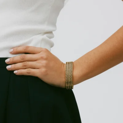 Lee Bracelet Gold Large