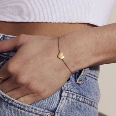 Pure Heart Bracelet Gold