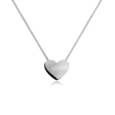 Pure Heart Necklace Steel