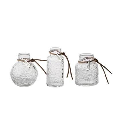 Glasvaser Mönstrade 3-Pack