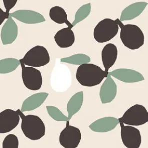 Marimekko Omppo Svart/Grön