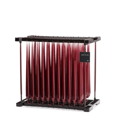 Ljus 32 cm Deep Wine Lackat