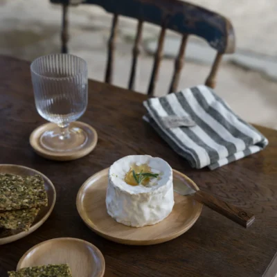 Bricka/Underlägg Ljust Trä d10cm