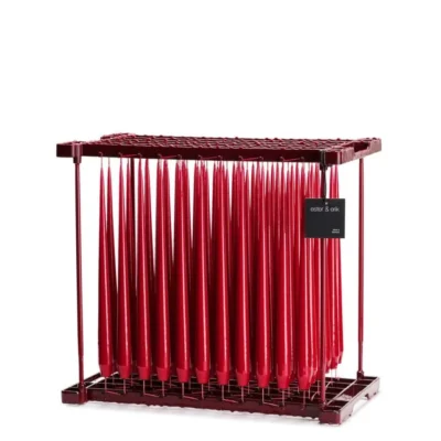 Ljus 32 cm Winter Berry Lackat