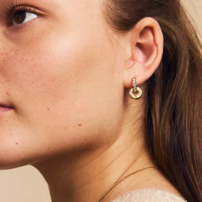 Ida Orbit Earrings Gold