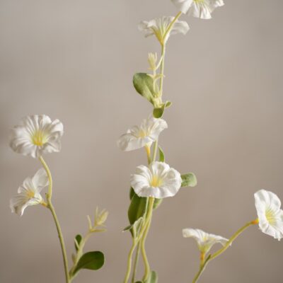 Blomma För Dagen Vit 90 cm