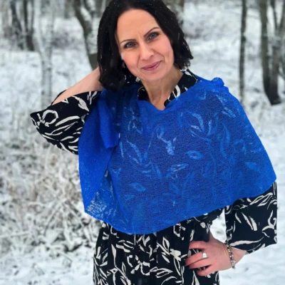 Ella Cape Sverigeblå 126