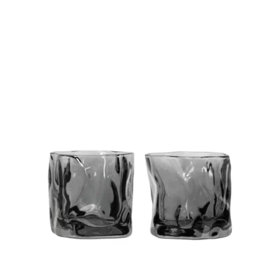 Nona Ljuslykta Mörkt Glas
