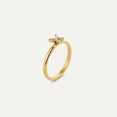 Butterfly Ring Gold 56