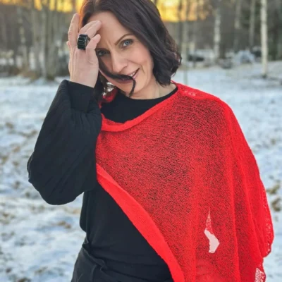 Ella Cape Klarröd 7