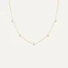 Ellie Gold Necklace - MB2050 - angle 1 - original (1669386)