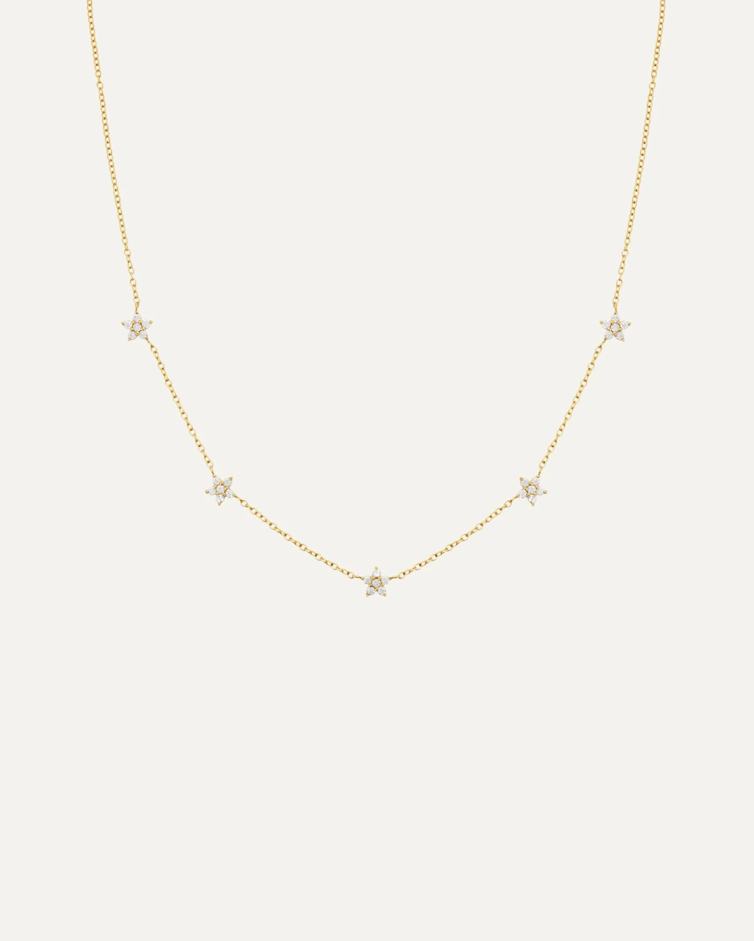 Ellie Gold Necklace - MB2050 - angle 1 - original (1669386)