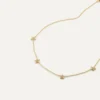 Ellie Gold Necklace - MB2050 - angle 3 - original (1669388)