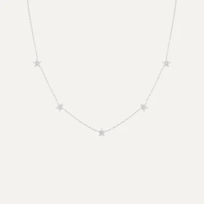 Ellie Necklace Silver