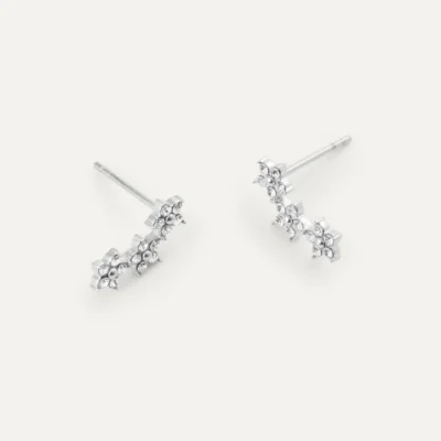 Ellie Studs Silver