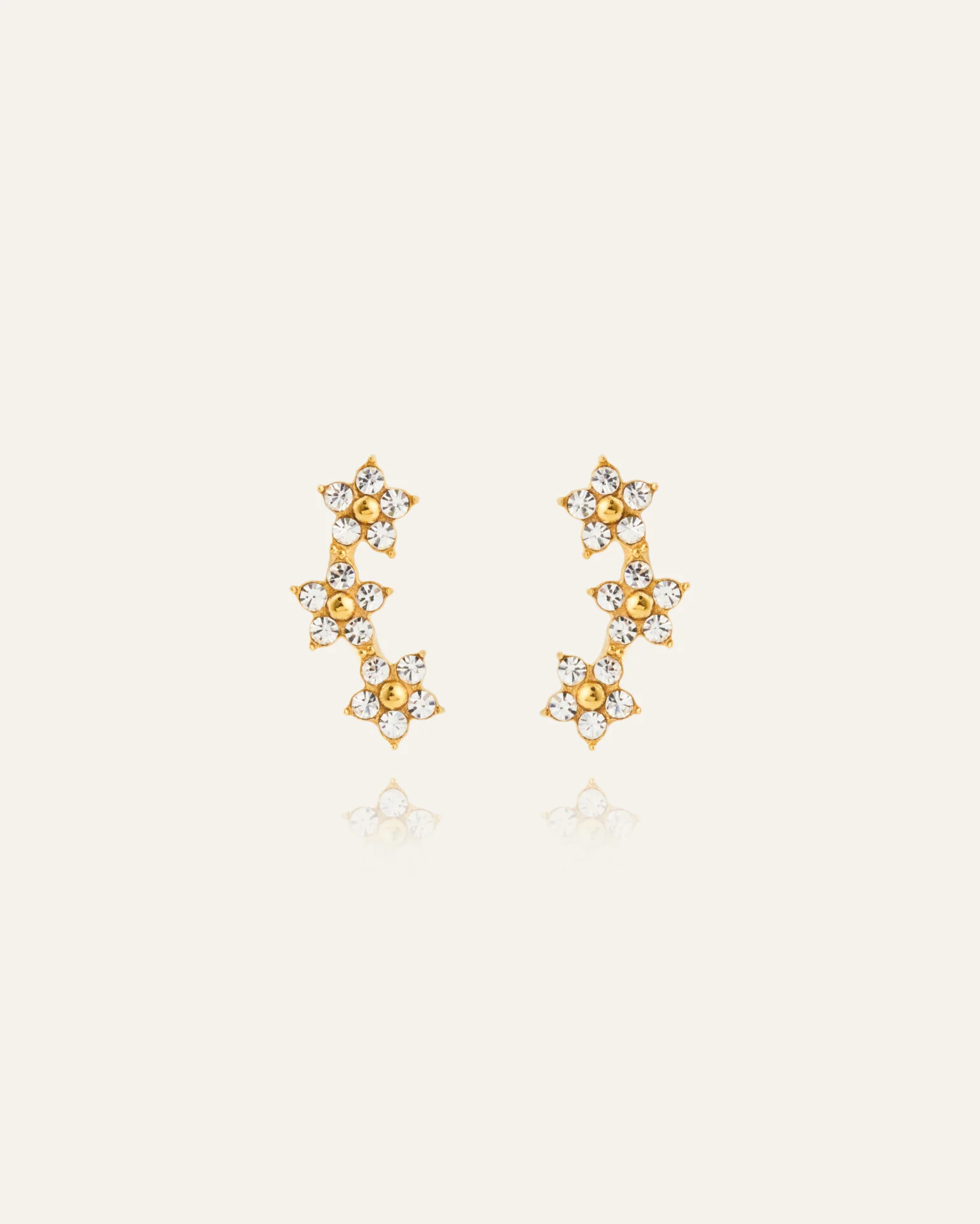 NEW Ellie Gold Studs - MB2078 - angle 1 - original (1669405)