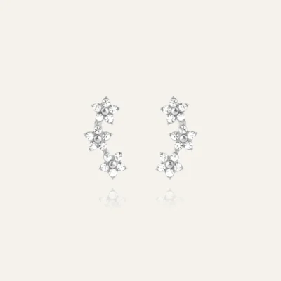 Ellie Studs Silver