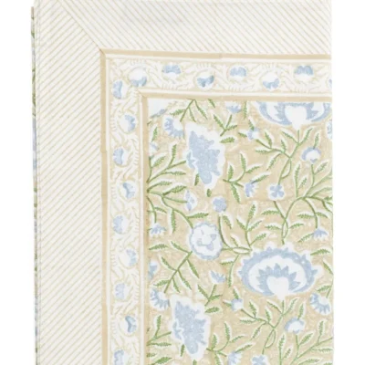 Duk Mathilde Beige/Blue/Green 170×270 cm
