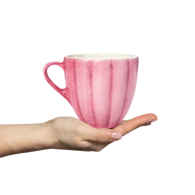 Oyster Mugg 60cl Rosa