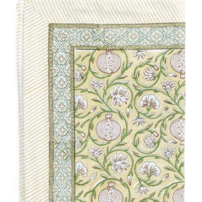 Duk Tangier Pomegranate Butter Yellow 150×230 cm