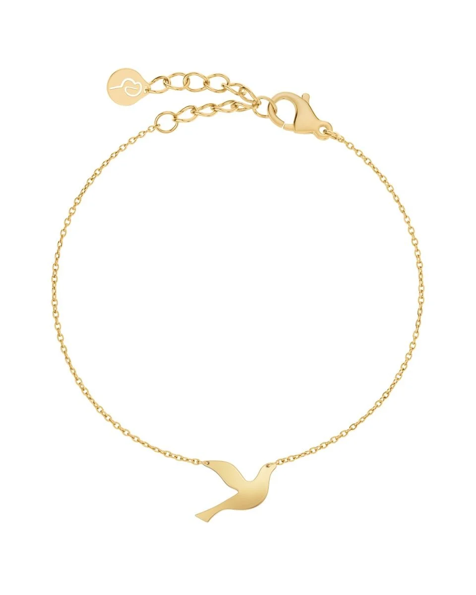 dove bracelet gold