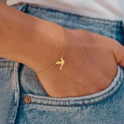 Dove Bracelet Gold